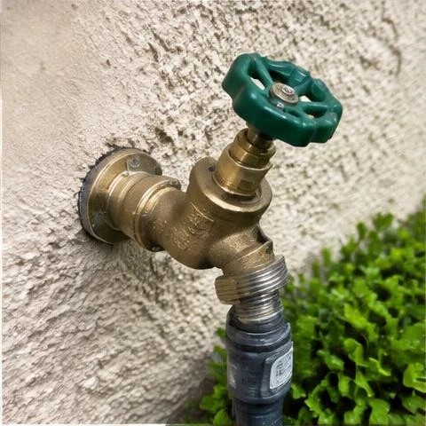 Under-sink drain trap and supply connections