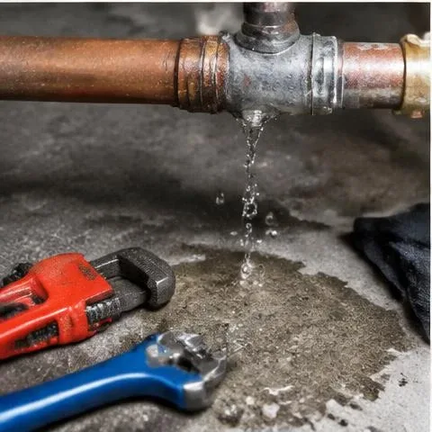 Plumbing equipment and connections at a residential property