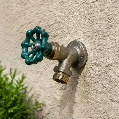 Plumbing equipment and connections at a residential property