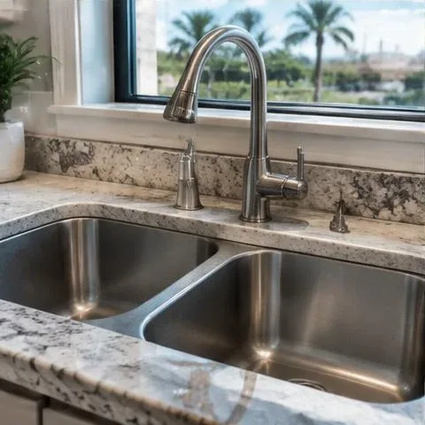 Plumbing equipment and connections at a residential property