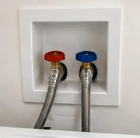 Water heater installed beside a South Florida home — Plumbing services