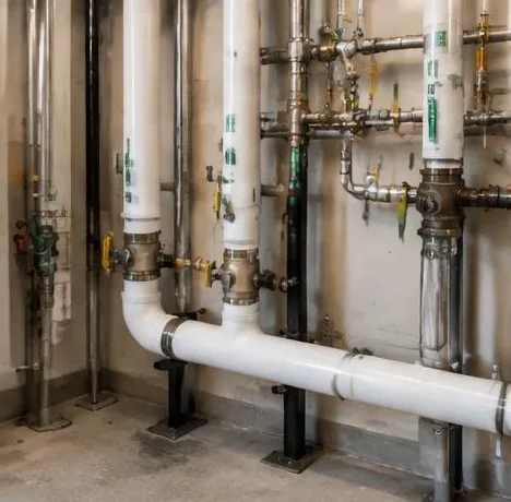 Water heater installed beside a South Florida home — Plumbing service across Palm Beach County