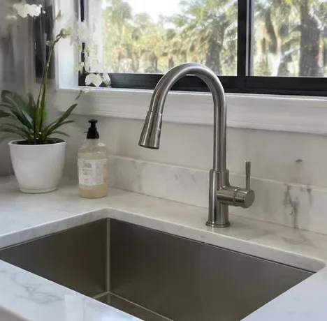 Plumbing equipment and connections at a residential property