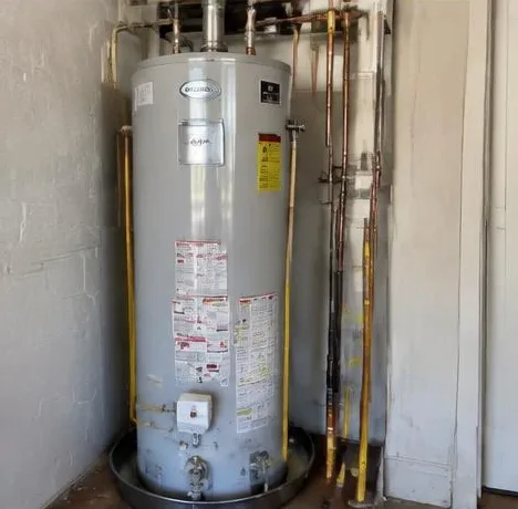 Plumbing equipment and connections at a residential property