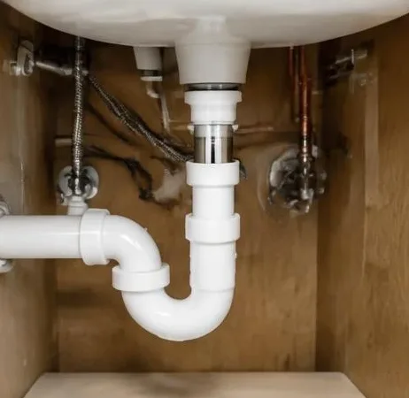 Plumbing equipment and connections at a residential property