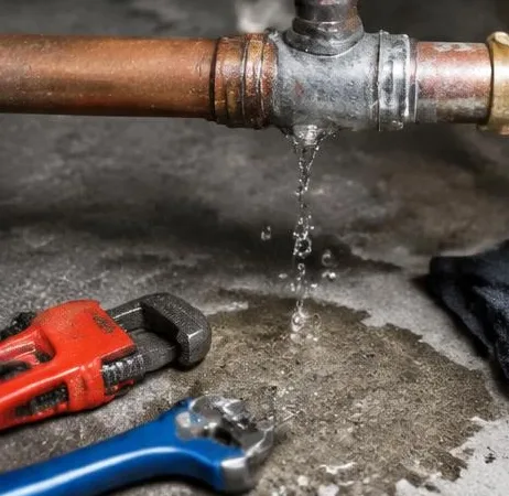 Plumbing Maintenance equipment at a Palm Beach County home