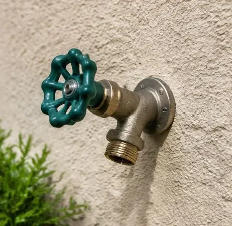Plumbing equipment and connections at a residential property