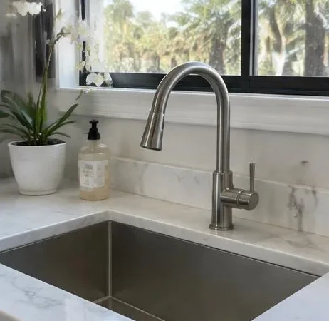 Plumbing equipment and connections at a residential property