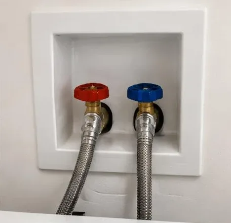 Plumbing equipment and connections at a residential property