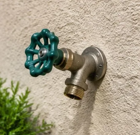 Plumbing equipment and connections at a residential property