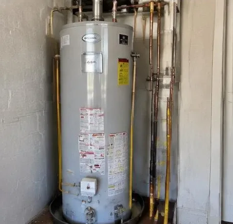 Plumbing equipment and connections at a residential property