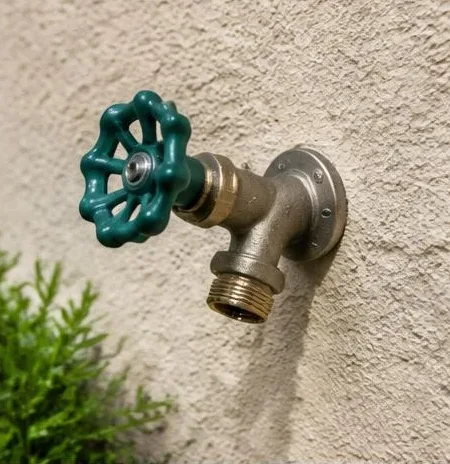 Plumbing equipment and connections at a residential property