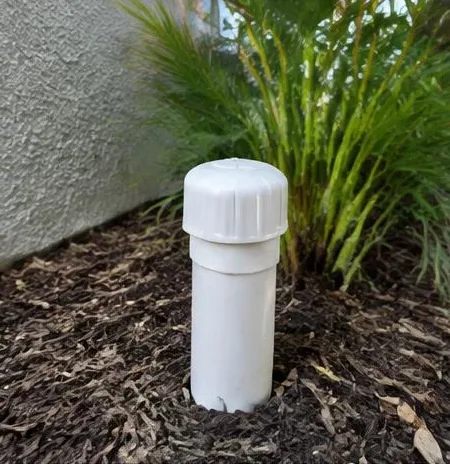 Plumbing equipment and connections at a residential property