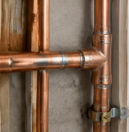 Plumbing equipment and connections at a residential property
