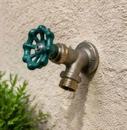 Plumbing equipment and connections at a residential property