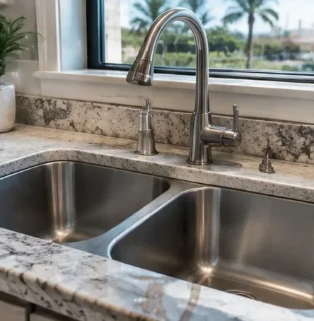 Plumbing equipment and connections at a residential property