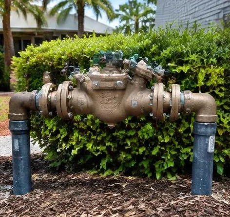 Plumbing equipment and connections at a residential property