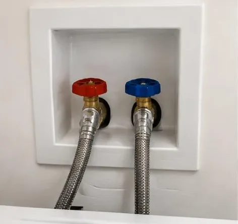 Plumbing equipment and connections at a residential property