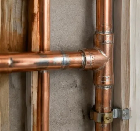 Plumbing equipment and connections at a commercial property
