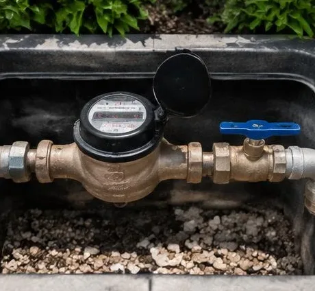 Water heater installed beside a South Florida home — Plumbing Replacement in Palm Beach