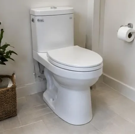 Installed bathroom faucet and sink