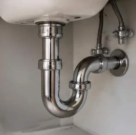Water heater installed beside a South Florida home — Plumbing Replacement in Delray Beach
