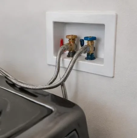 Plumbing equipment and connections at a residential property