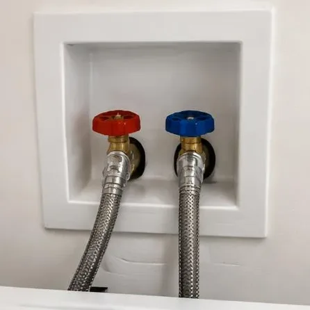 Plumbing equipment and connections at a residential property