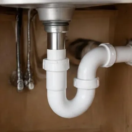 Plumbing equipment and connections at a residential property