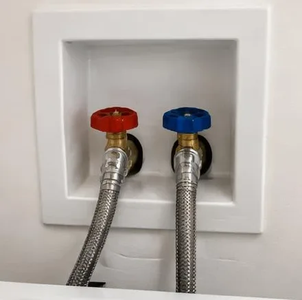 Plumbing equipment and connections at a residential property