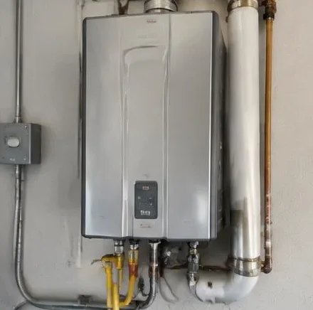 Plumbing equipment and connections at a residential property