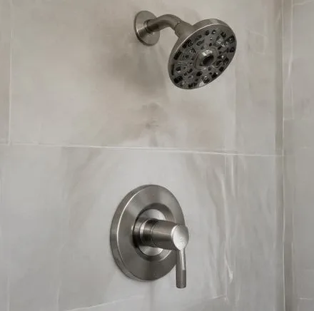 Plumbing equipment and connections at a residential property