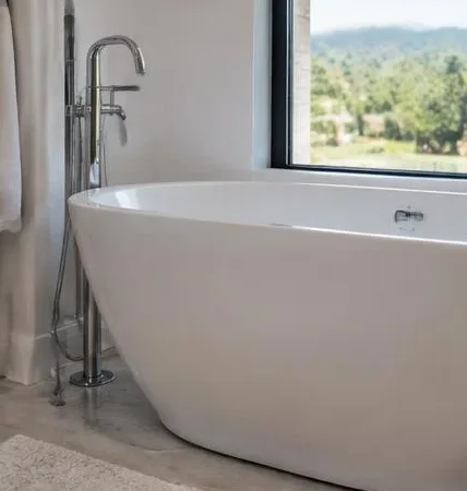 Plumbing equipment and connections at a residential property