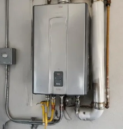 Plumbing equipment and connections at a residential property