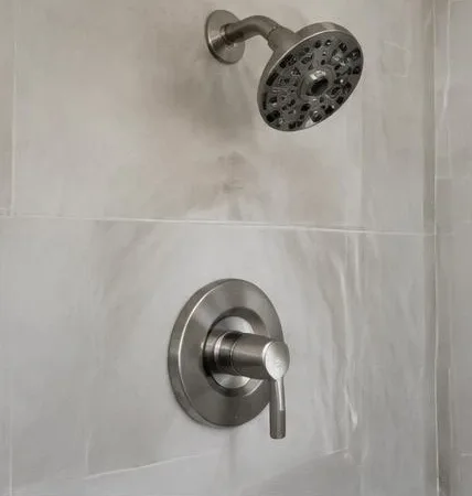 Plumbing equipment and connections at a residential property