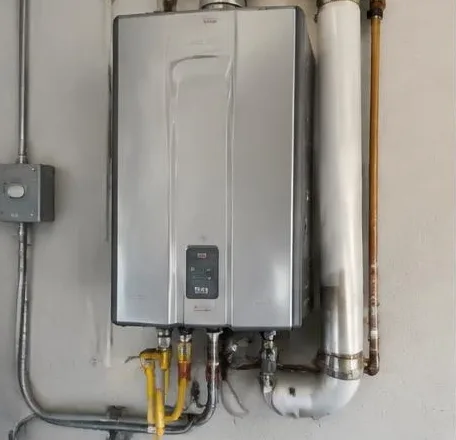 Plumbing equipment and connections at a commercial property