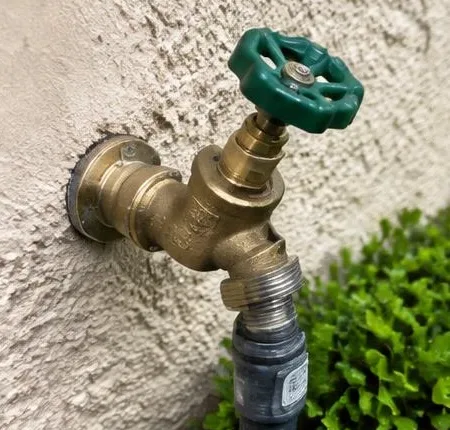 Plumbing equipment and connections at a commercial property