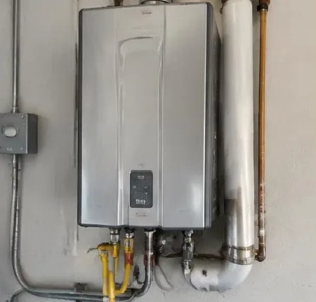 Plumbing equipment and connections at a residential property