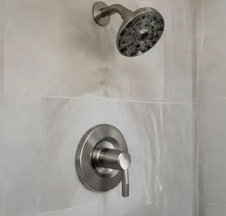 Plumbing equipment and connections at a residential property