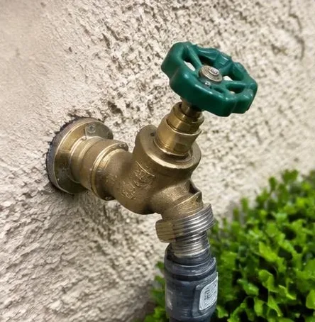 Plumbing equipment and connections at a residential property