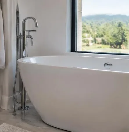 Plumbing equipment and connections at a residential property