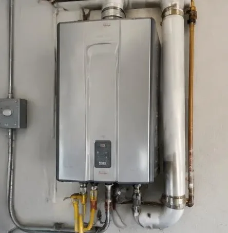 Plumbing equipment and connections at a residential property