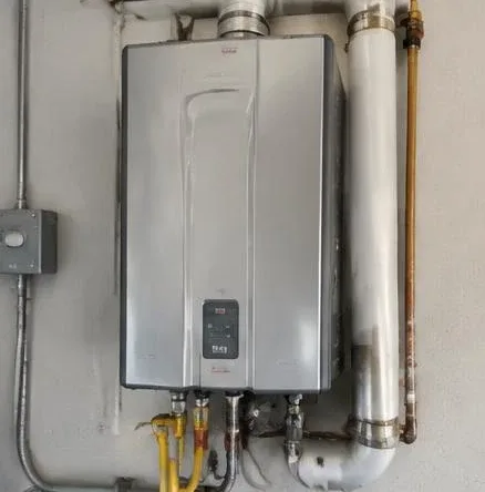 Plumbing equipment and connections at a residential property