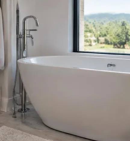 Plumbing equipment and connections at a residential property