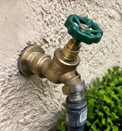 Plumbing equipment and connections at a commercial property