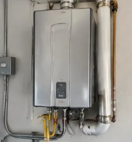 Plumbing equipment and connections at a residential property