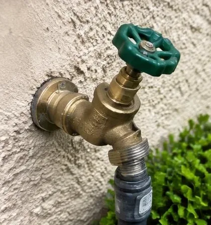 Plumbing equipment and connections at a residential property