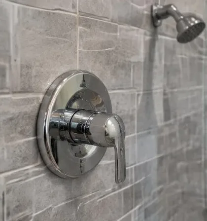 Plumbing equipment and connections at a residential property