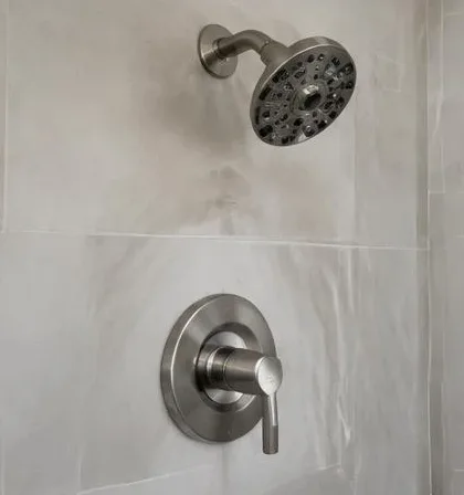 Plumbing equipment and connections at a residential property